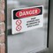 Signmission Paint Storage Area No Smoking Or Open Flames Danger Sign, Vinyl Decal, 10in W x 7in L, 2PK OS-2PACK-DS-D-710-L-1516 - alternate 8